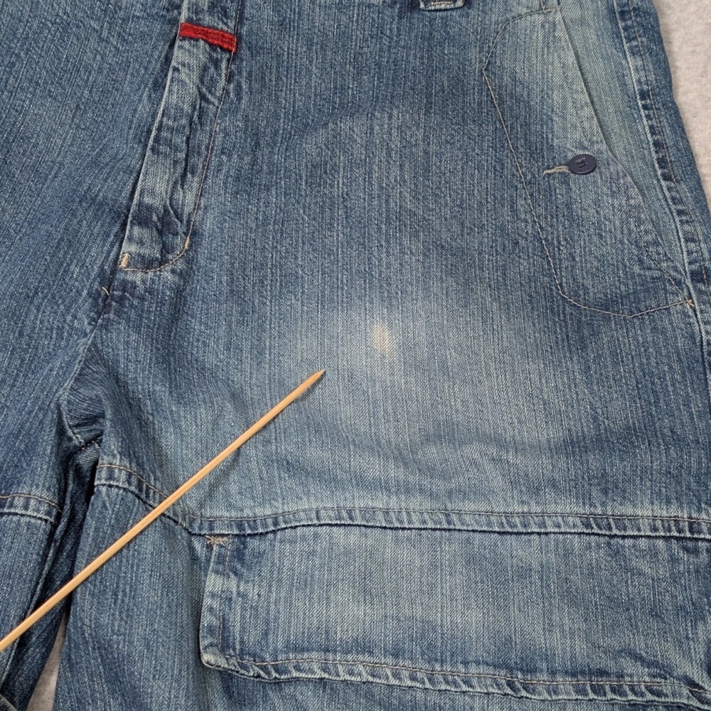 RARE VINTAGE Marithe Francois Girbaud Denim with Pink Tape Straps - Picture 11 of 16